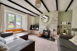 Lounge with Wood Burner- click for photo gallery